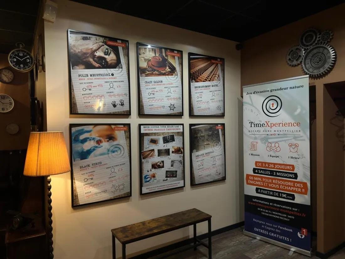 Accueil TimeXperience Montpellier